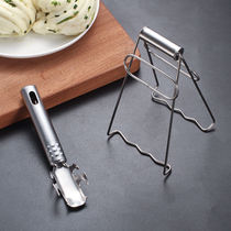 Anti-burn clips Home Anti-slip thickened stainless steel Kitchen Small Tools Fetch Bowls and disc Trays Lifting trays Divine Instrumental Pinch Bowl