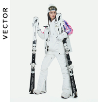 VECTOR Ski Ski Ski Costume Female Ski Equipped with All-Korean Version New Air Prevention and Breathable Heating Ski Clothes