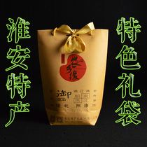 National characteristic gift bag Huaian specialty gift bundled hoof chicken cake Qin Gong meat ball as a souvenir