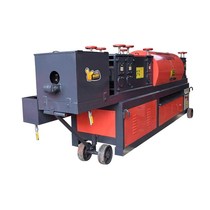 Full automatic steel tube straightening machine for steel tube straightening machine can be moved with adjustable straight scaffolding