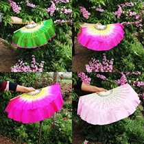 Spring Festival Gala Original Jasmine Children Adult Student Dance Fan Double-sided Double-color Gradient Dance Fan Yangko Fan