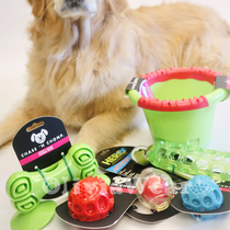 Spot USA CAITEC Puzzle pet safety rubber leaky bucket Bite-resistant ball Outdoor indoor dog toy