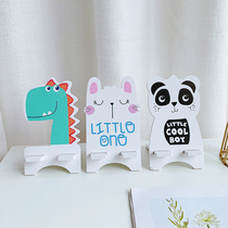 Lazy mobile phone live broadcast bracket cute cartoon creative multifunctional tablet PC desktop bed watching TV support frame Apple ipad Universal Universal net red artifact folding portable mobile phone holder