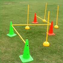 Digital sign barrel football basketball training equipment auxiliary obstacle track and field pass marker sign barrel obstacle