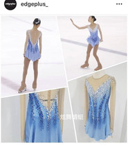 Figure skating rhythmic gymnastics performance suit Childrens adult training suit Girls rhythmic skating skirt sports skirt 17