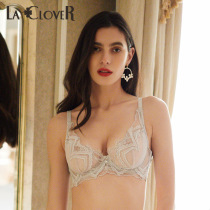 LACLOVER Langkavin new night swaying series three-dimensional embroidery lace 3 4 thin cup bra LC13MK1