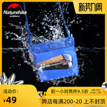  NH underwater 20m mobile phone waterproof bag Universal rainproof backpack Diving bag Swimming bag Drifting bag