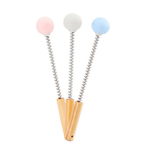 miniso famous product massage hammer wooden handle massager knock back hammer massage stick health hammer knock hammer