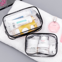 Travel Makeup Bag Hand Grab Bag Minima Transparent Waterproof Wash Bag Woman Large Capacity Portable Carry-on Carry-on Containing Bag