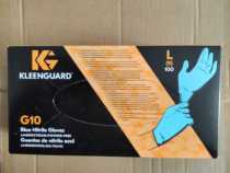 Kimberly-Li G10 large medium and small nitrile thickened oil-resistant acid-base Blue sanitary inspection gloves