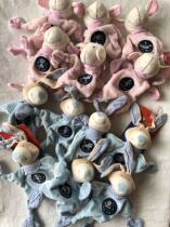 Sweet heart foreign trade 丨 out of Germany cute constellation childrens soothing towel to help sleep doll toys