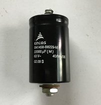 Second-hand disassembly imported EPCOS B41458-B82290-M 63V 22000UF capacitor