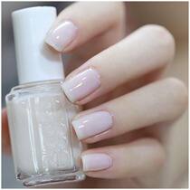 Essie nail polish 423 Essie Noble Princess white translucent jelly color Quick-drying hand white