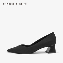 CHARLESKEITH WOMENS SHOES CK1-60920146 ARCHITECTURAL HEEL WOMENS POINTED HEELS