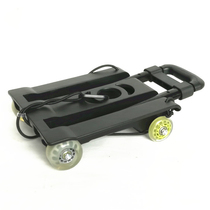 Portable folding aluminum alloy trolley hand trolley luggage car shopping shopping cart pull goods into truck trailer