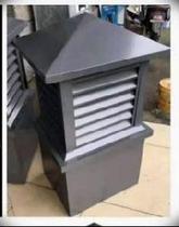 Top floor aluminum alloy protects rain cover square cover smoke antenna roof chimney cap shutters roof