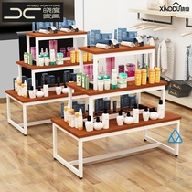 Boutique wooden island cabinet display cabinet childrens shoes cabinet counter Pet Shop cosmetics shelf New