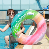ins net red fiery bird swimming ring Adult female cute thick inflatable blister adult life buoy armpit swimming ring