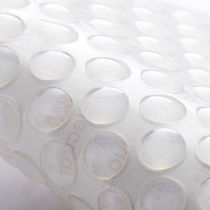 Anti-collision grain door rear touch theorizer strip home kowling wall stickler silicone cabinet door bumper stickup handle muted