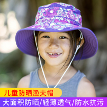 United States sunday afternoons baby childrens sun hat male beach outdoor fisherman hat spot