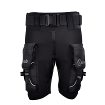 Technical diving shorts men snorkeling windsurfing pants large pocket diving object bag storage swim pants