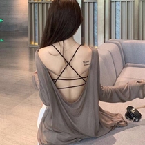 Underwear female school junior high school students Korean version gathered tube top high school cross camisole female big breasts show small chest ins tide