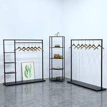 Clothing store display rack floor-to-ceiling hanger womens clothing store shelves selling childrens clothes hanging iron multifunctional