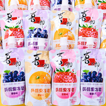 Joy Groom Sucks to Freeze Fruits Juice Jelly Juice Jelly Konjac Pudding Evening Solution Hungry Mesh Red Casual Children Snack for a Snack Meal