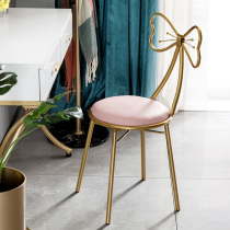 Light Extravagant Chair Nordic Backrest Bedroom Nets Red Ins Girls Makeup Stools Dressers Brief Modern Medecor Chairs