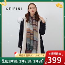 Shi Fan Li Dong new big hair collar loose Parker women plus velvet warm thick cotton padded clothing 3AA280301C