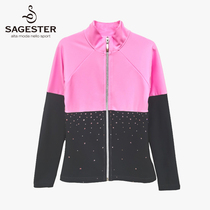 Supplies) Italian Sagester figure skating training suit top sports jacket women Mod A