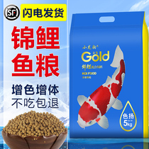 Fish Food Koi Feed Ornamental Fish Gold Medium Granules Special Fish Grain Increase Color Increase Enrichment General Large Bag