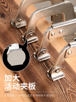 C- type tool pliers Vigorously grade multifunctional Universal 10-inch flat-head flat-mouth afterburner industrial clamp fast fixing pliers