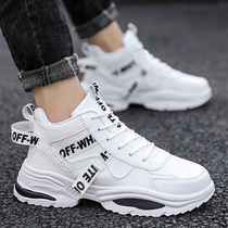 Martin boots mens high help 2021 new autumn mens shoes British style Korean trend Joker increased tooling trendy shoes