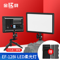 Jinbei EF-12 fill light LED video live photography light Small portable constant light Outdoor shooting portrait still life
