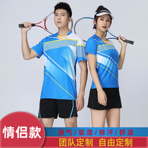 Childrens badminton suit quick-drying breathable table tennis suit volleyball sports short-sleeved shorts pleated skirt tennis suit