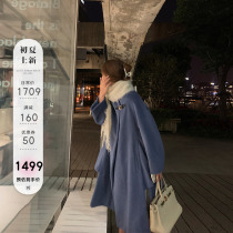 CC Leather Grass Female Gentleman New Imported Fleece Velvet Coat With Slim Fur Coats Autumn And Winter Long ladies