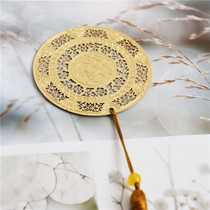 Four sacred beasts Green Dragon White Tiger vermilion classical brass bookmarks creative art ancient style gifts custom Hollow