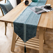 Modern simple coffee table table flag Chinese American Nordic luxury table fabric long table middle decorative cloth bed flag