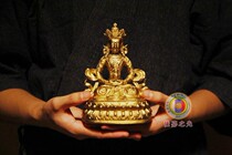 Cining Palace Qianlong Official Kiln Zhang Jia Living Buddha Governor made the same long-lived Buddha Immeasurable Life Buddha(thousands of common practice)