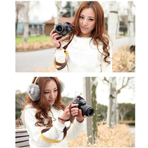 Nikon D850D7200D610D750D7500D5600 camera shoulder strap 30mm leather strap NOGS-001