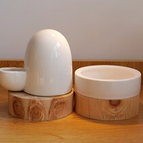 Luding Chicken Feeder Sink Chick Kettle Plus High Pigeon Eating Trough Small Chicken Quail Food Basin Drinking Water Cistern