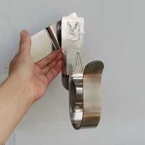 Electric wrench shelf woodworking adhesive hook 360 degree rotation anti-waist stainless steel single hook other electric wrenches