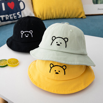 Baby hat 1-2 years old spring and Autumn children fisherman hat Summer sun hat Boy sun hat Baby girl cool hat tide