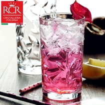 Italian imported leaf pattern 25ML high body water Cup unleaded crystal glass home Cup bubble Green Tea Cup Cup