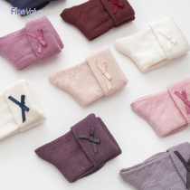 Girls princess socks spring and autumn childrens socks Baby floor socks Air conditioning cold socks