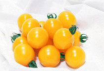 Fresh vegetable yellow tomato yellow tomato fresh vegetable fruit with Box 500g