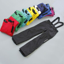 Foreign trade adult ski pants thick winter assault pants high quality wind-proof waterproof mens straps ski pants
