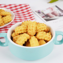 Russian imported milk corn biscuits traditional casual snacks for all ages. Coarse food 250g