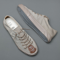 Old Beijing Cloth Shoes Mens Summer Sails Shoes Breathable Mens Shoes Han Version Tide Board Shoes Casual Sports Little White Shoes
